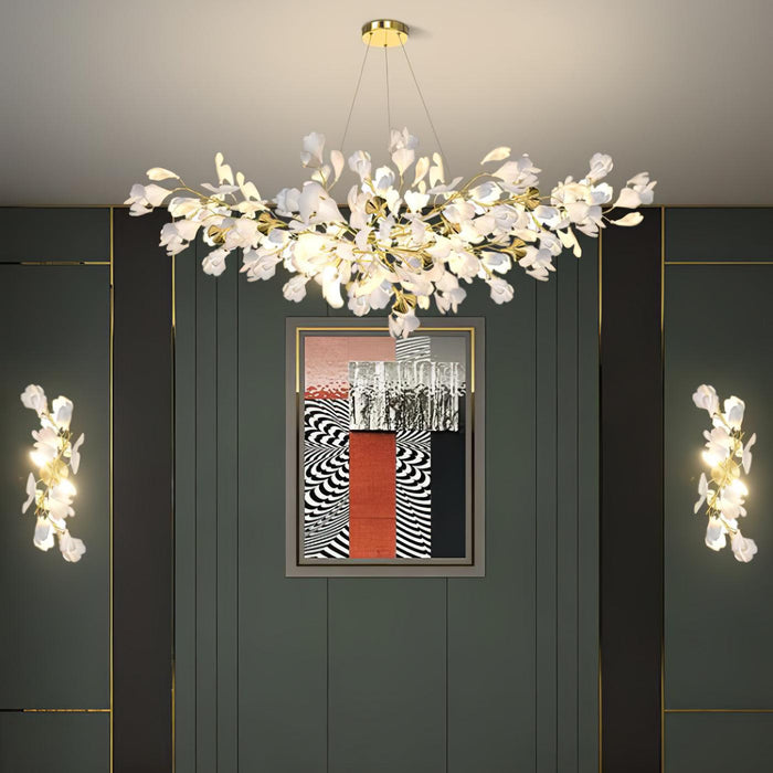 Gingko Flowers Wall Lamp - Simprolos