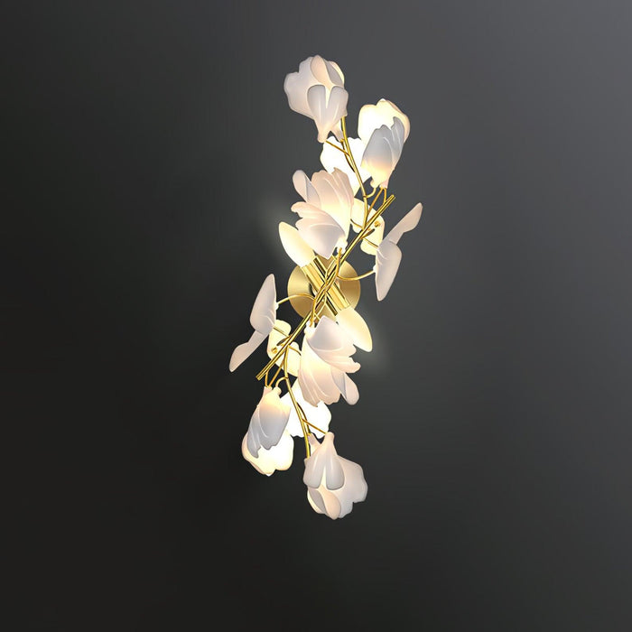 Gingko Flowers Wall Lamp - Simprolos