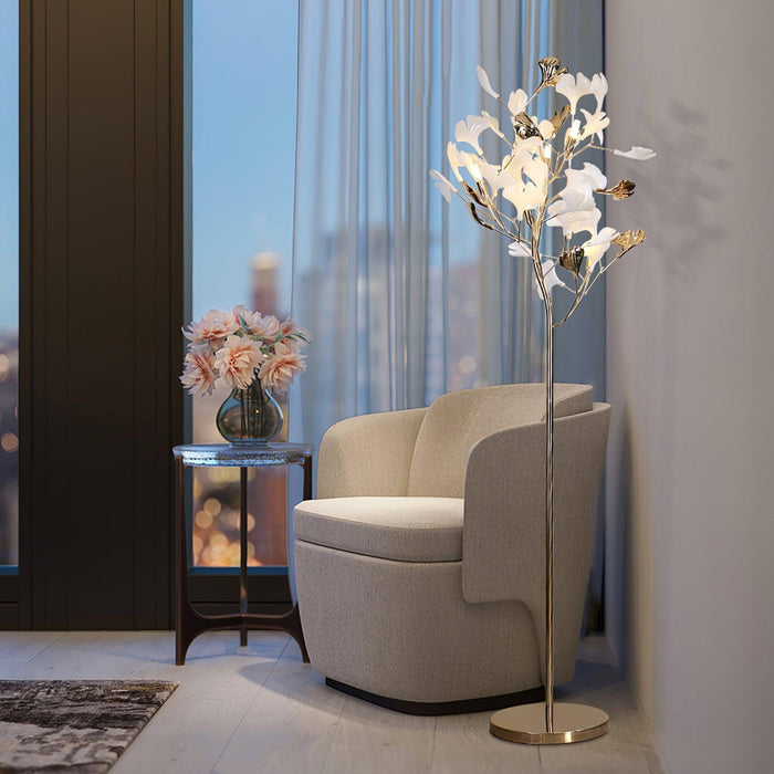Gingko Leaf Floor Lamp - Simprolos