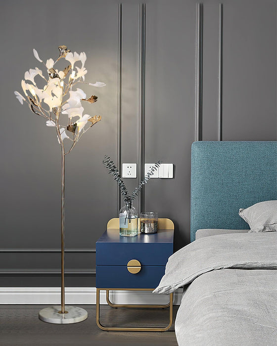 Gingko Leaf Floor Lamp - Simprolos