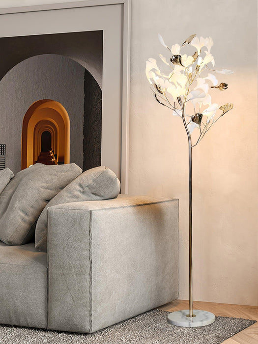 Gingko Leaf Floor Lamp - Simprolos