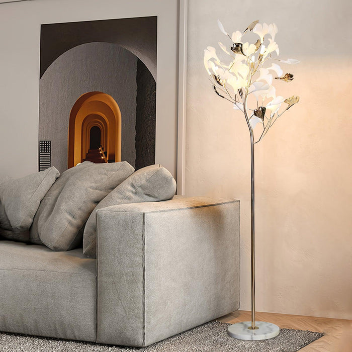 Gingko Leaf Floor Lamp - Simprolos