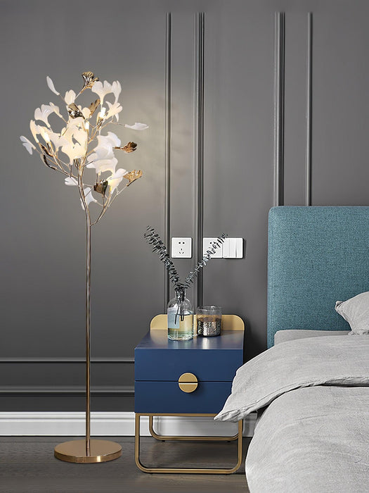 Gingko Leaf Floor Lamp - Simprolos