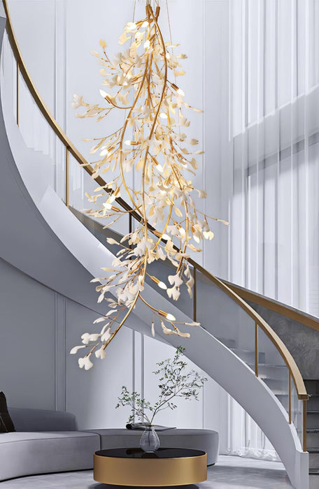 Gingko Long Branch Chandelier - Simprolos