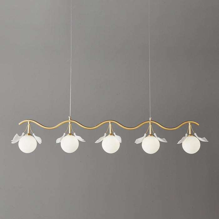 Gingko Orb Chandelier - Simprolos
