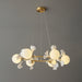 Gingko Orb Chandelier - Simprolos