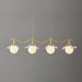Gingko Orb Chandelier - Simprolos