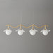 Gingko Orb Chandelier - Simprolos
