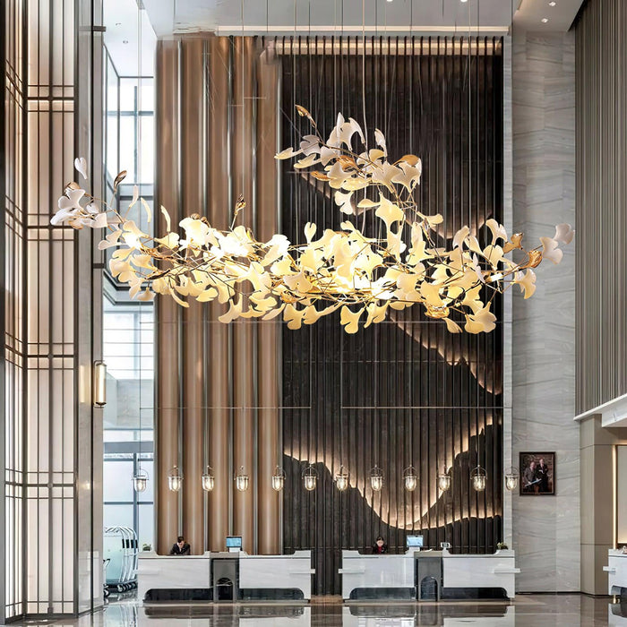 Ginkgo Cloud Chandelier - Simprolos