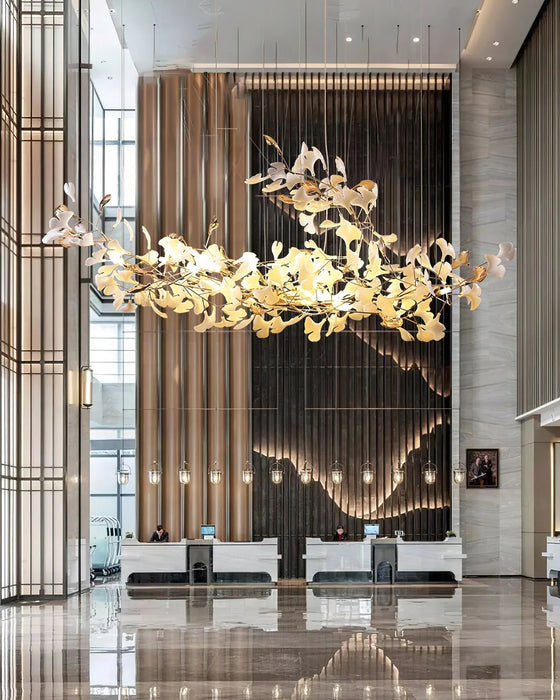 Ginkgo Cloud Chandelier - Simprolos