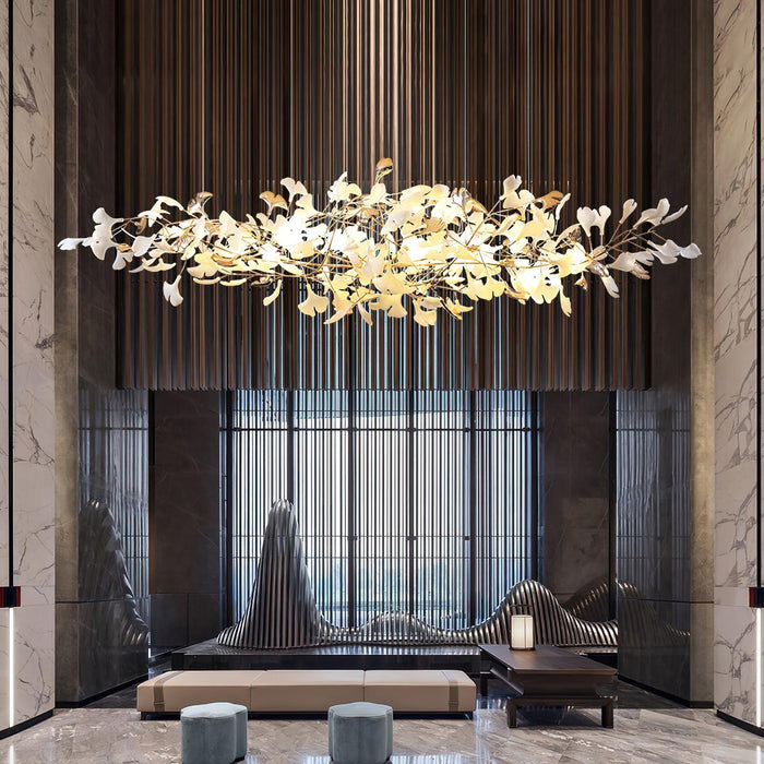 Ginkgo Cloud Chandelier - Simprolos