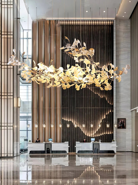 Ginkgo Cloud Chandelier - Simprolos