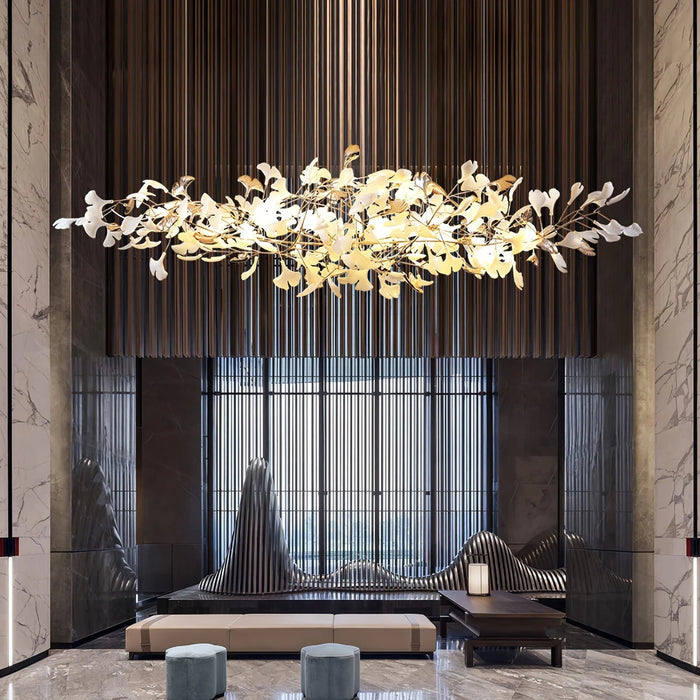 Ginkgo Cloud Chandelier - Simprolos
