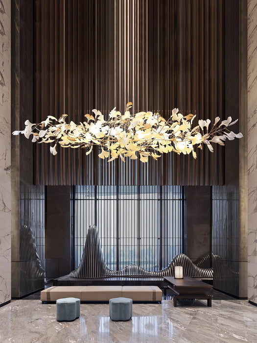 Ginkgo Cloud Chandelier - Simprolos
