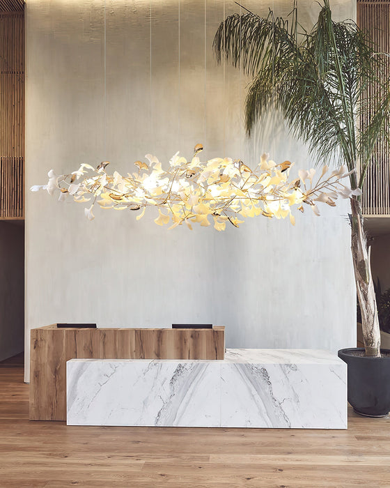 Ginkgo Cloud Chandelier - Simprolos