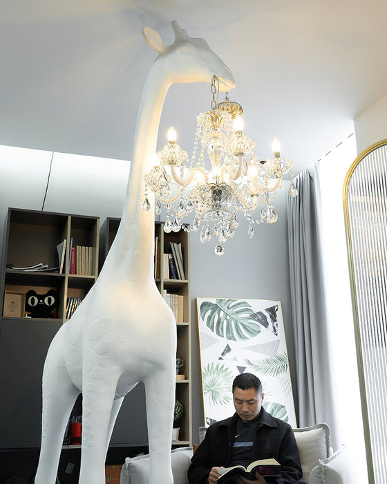 Giraffe Sculpture Floor Lamp - Simprolos