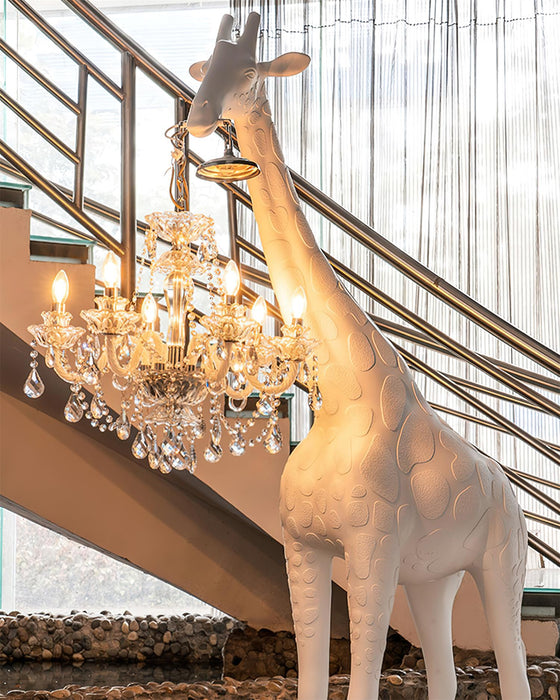 Giraffe Sculpture Floor Lamp - Simprolos