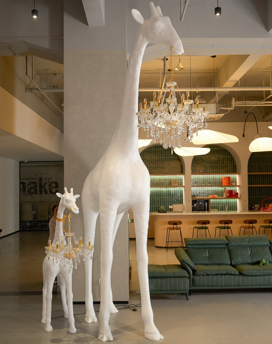 Giraffe Sculpture Floor Lamp - Simprolos