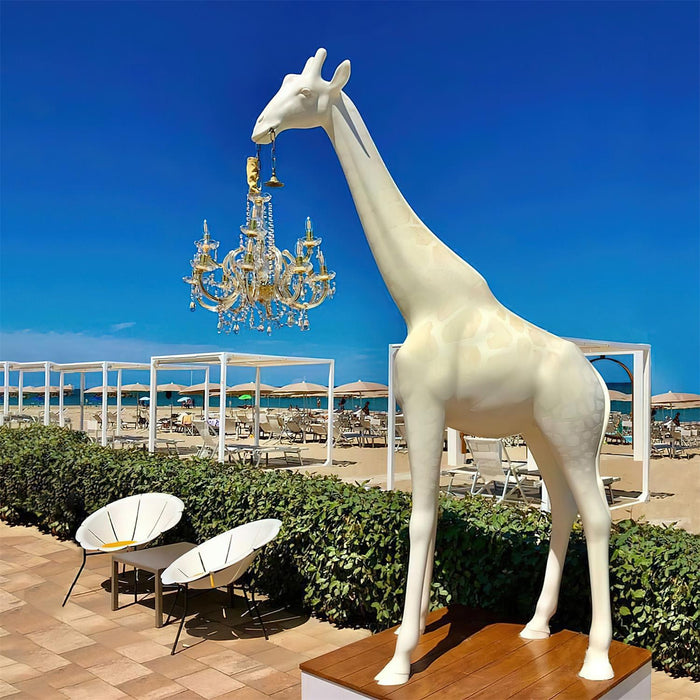 Giraffe Sculpture Floor Lamp - Simprolos
