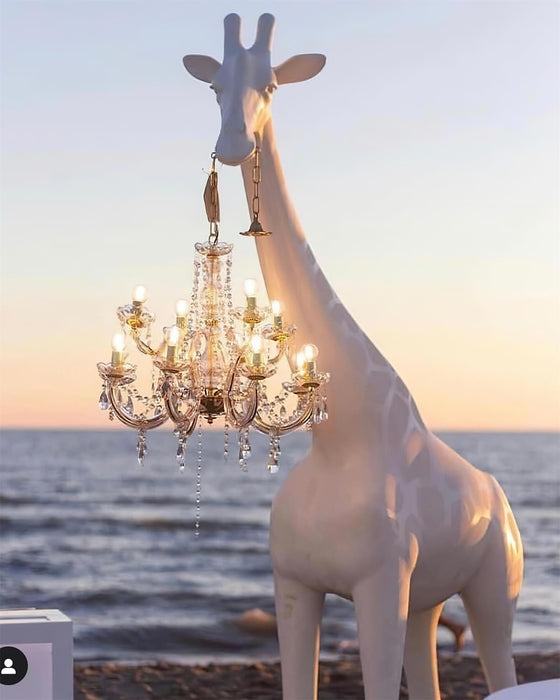 Giraffe Sculpture Floor Lamp - Simprolos