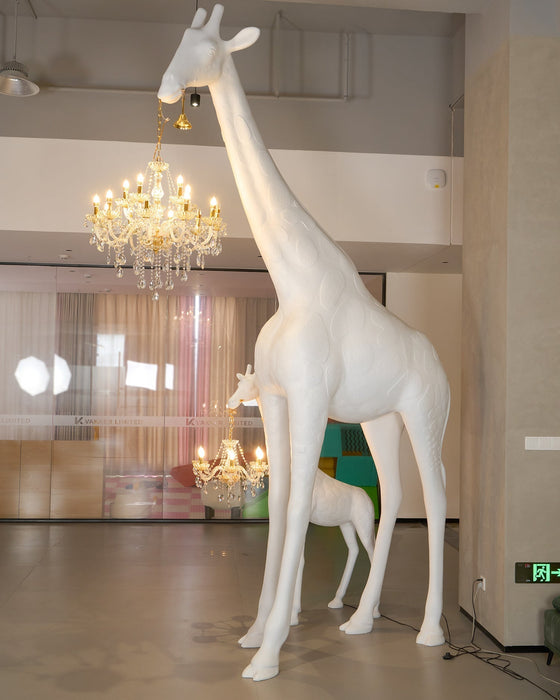 Giraffe Sculpture Floor Lamp - Simprolos