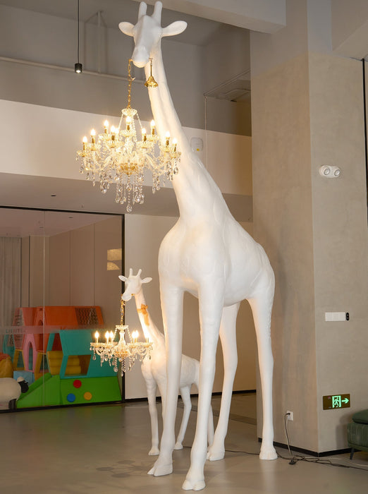 Giraffe Sculpture Floor Lamp - Simprolos