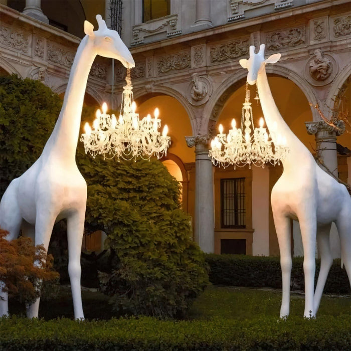 Giraffe Sculpture Floor Lamp - Simprolos