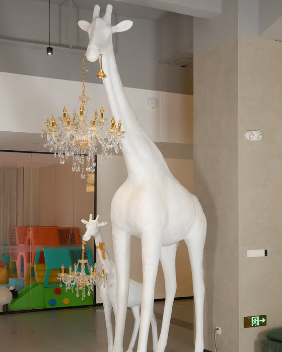 Giraffe Sculpture Floor Lamp - Simprolos