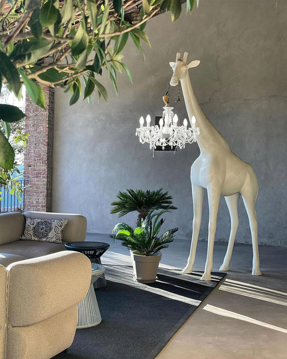 Giraffe Sculpture Floor Lamp - Simprolos