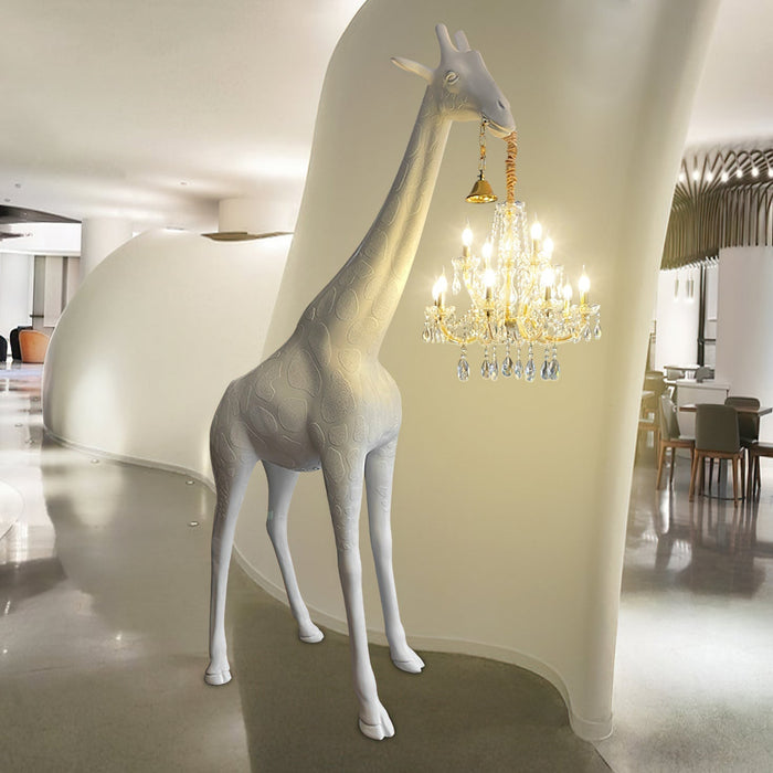 Giraffe Sculpture Floor Lamp - Simprolos