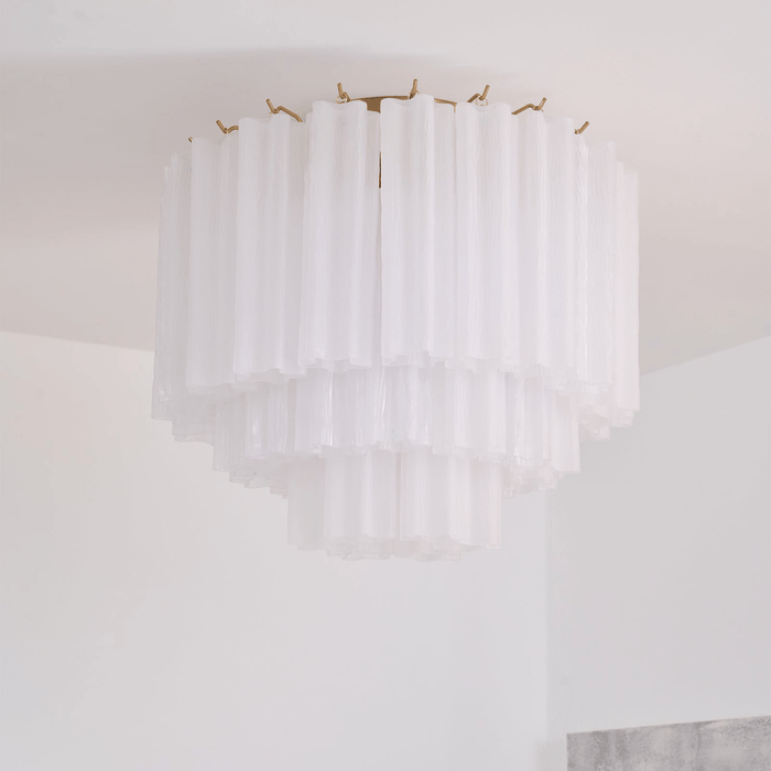 Glacia Glass Ceiling Lamp - Simprolos