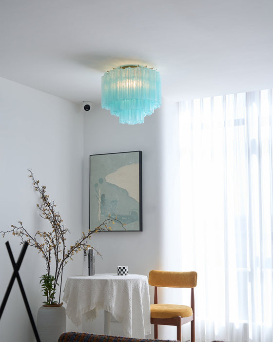 Glacia Glass Ceiling Lamp - Simprolos