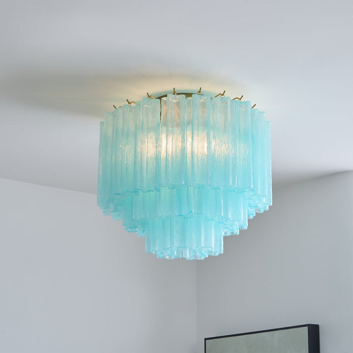 Glacia Glass Ceiling Lamp - Simprolos