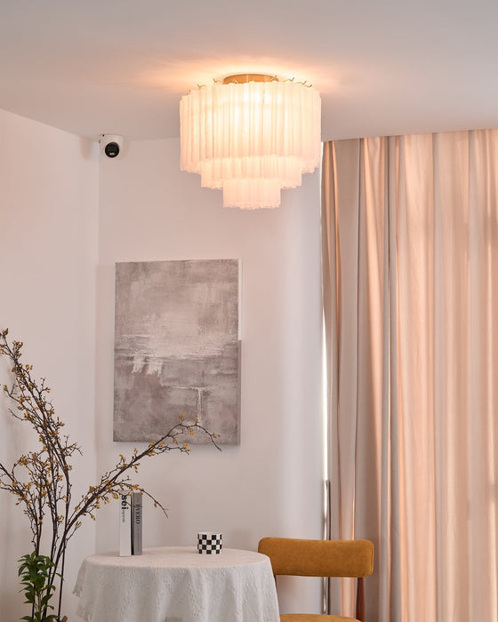 Glacia Glass Ceiling Lamp - Simprolos