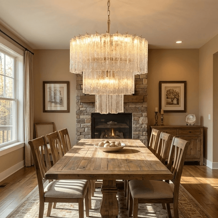 Glacier Tier Chandelier - Simprolos
