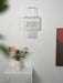 Glacier Tier Glass Wall Light - Simprolos