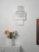 Glacier Tier Glass Wall Light - Simprolos
