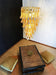 Glass Amber Petals Spiral Chandelier - Simprolos