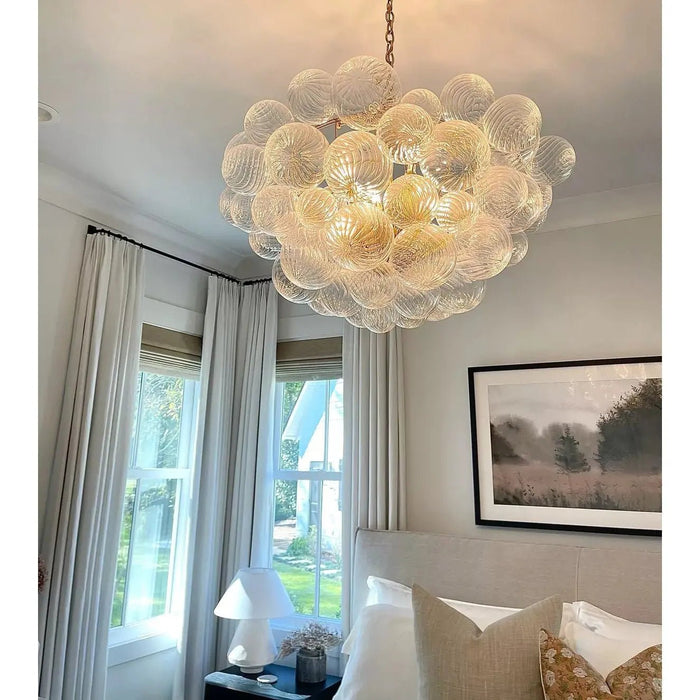Glass Ball Bubbles Chandelier - Simprolos
