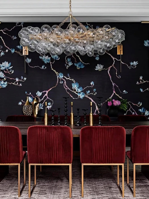 Glass Ball Bubbles Chandelier - Simprolos
