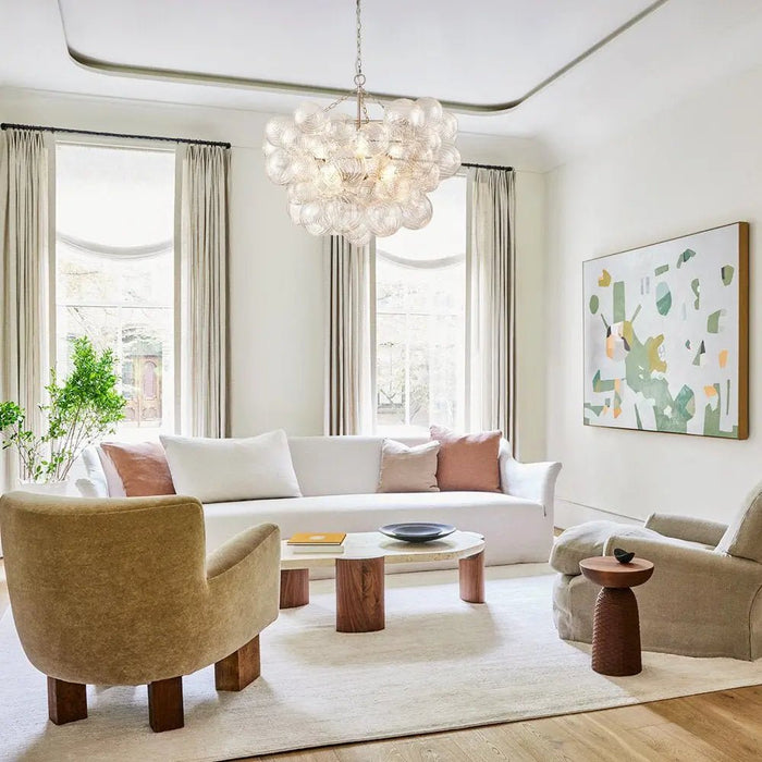 Glass Ball Bubbles Chandelier - Simprolos