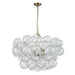 Glass Ball Bubbles Chandelier - Simprolos