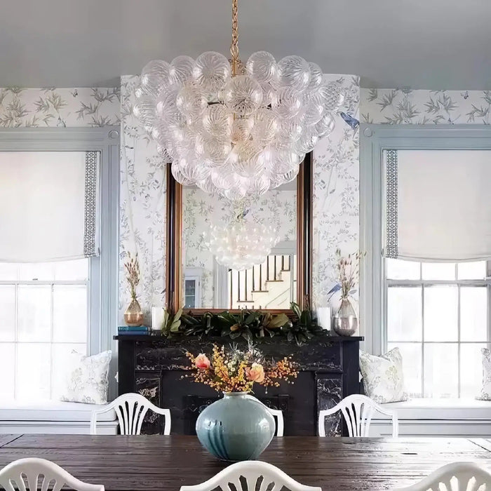 Glass Ball Bubbles Chandelier - Simprolos