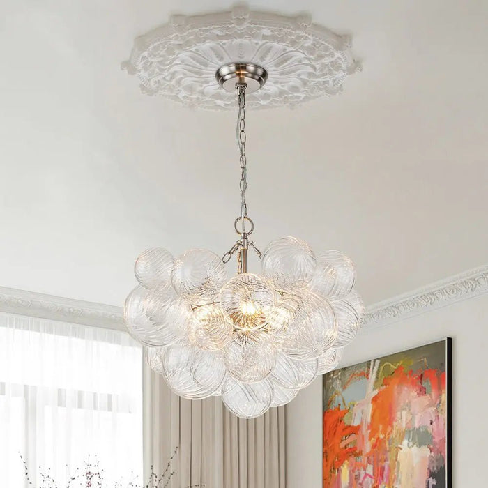 Glass Ball Bubbles Chandelier - Simprolos