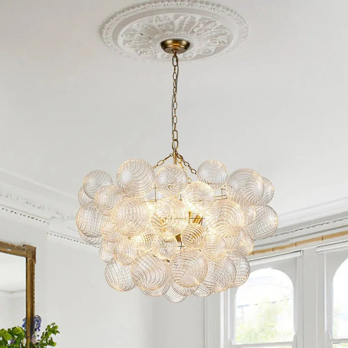 Glass Ball Bubbles Chandelier - Simprolos