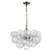 Glass Ball Bubbles Chandelier - Simprolos