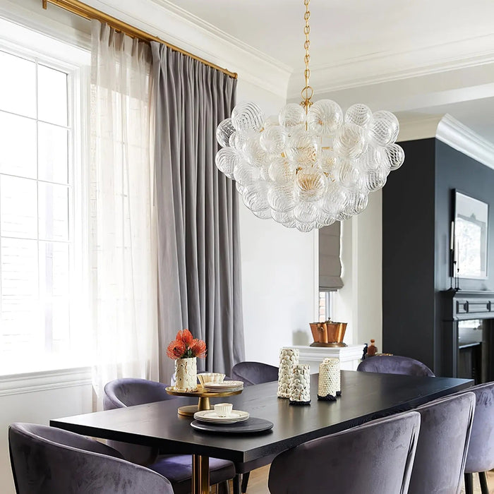 Glass Ball Bubbles Chandelier - Simprolos