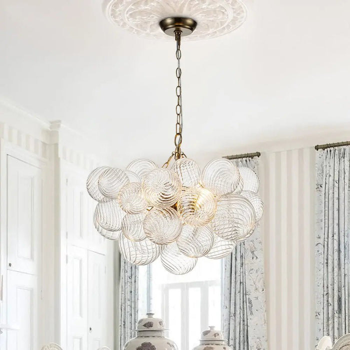 Glass Ball Bubbles Chandelier - Simprolos