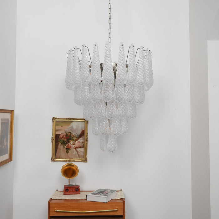 Glass Dewdrop Chandelier - Simprolos
