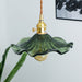 Glass Hibiscus Flower Swag Light - Simprolos